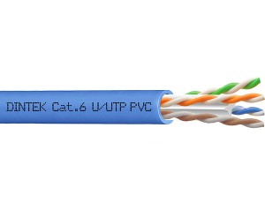 PowerMAX 4P Cat.6 U/UTP 24AWG PVC Cable - Blue